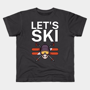 Lets ski Kids T-Shirt